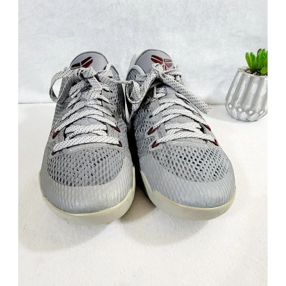 Nike Kobe 11 Xi Lower Merion Aces Men's Gray Athletic Shoes Lace Up Size 10.5 - Picture 4 of 11